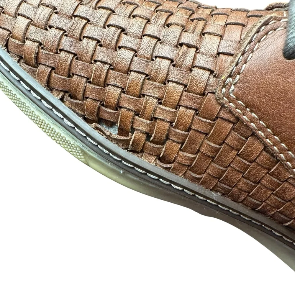 Johnston & Murphy Mcguffey Woven Plain Toe Sneakers - 25-3612 - Men’s Size 8.5 M